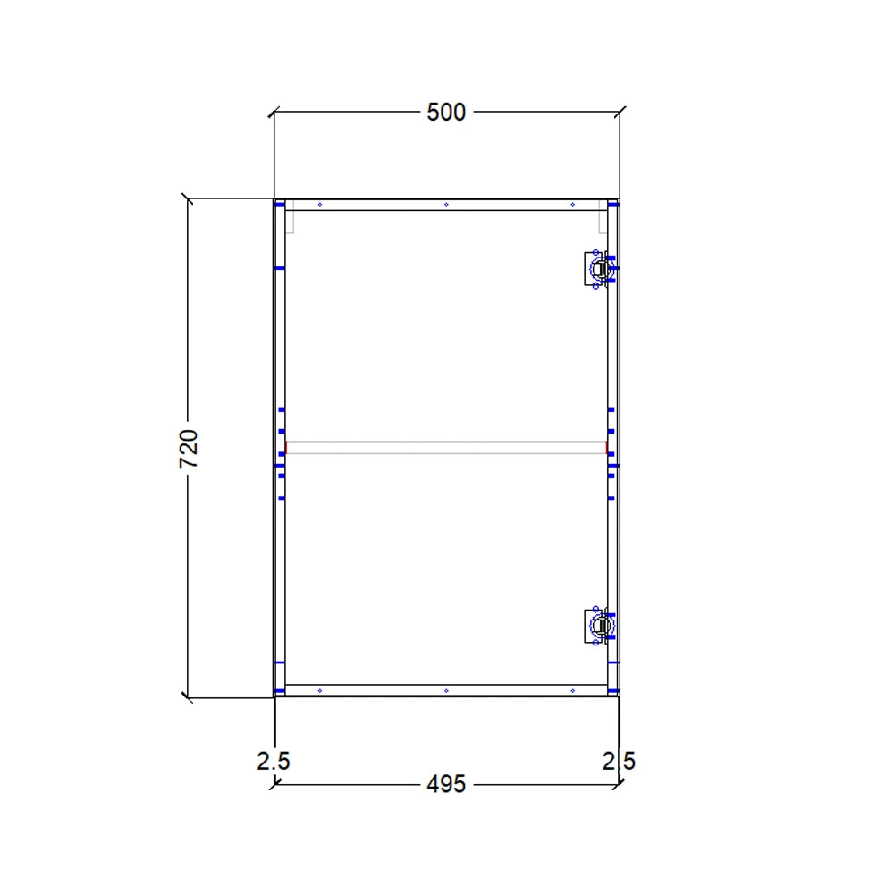 500mm Wall Cabinet