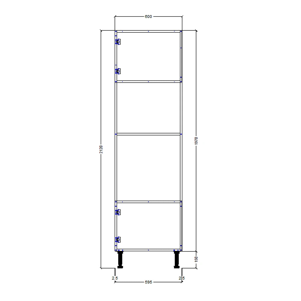 600mm Oven & Microwave Housing