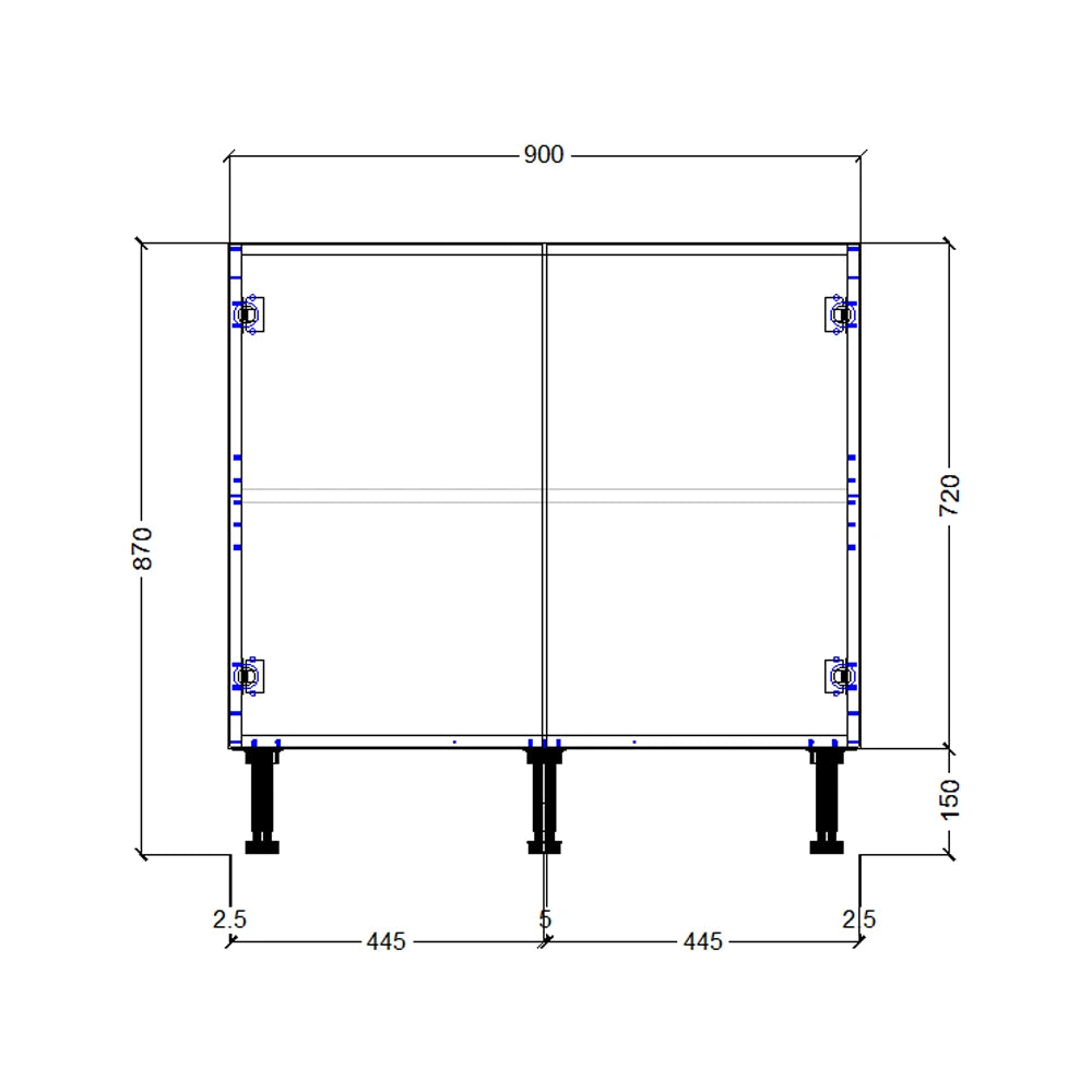 900mm Base Cabinet