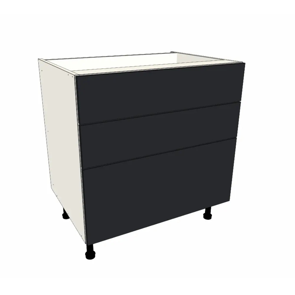 800mm 3 Drawer Base Cabinet