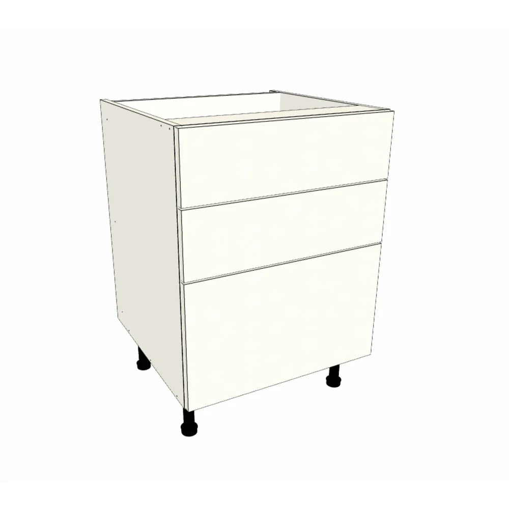 600mm 3 Drawer Base Cabinet