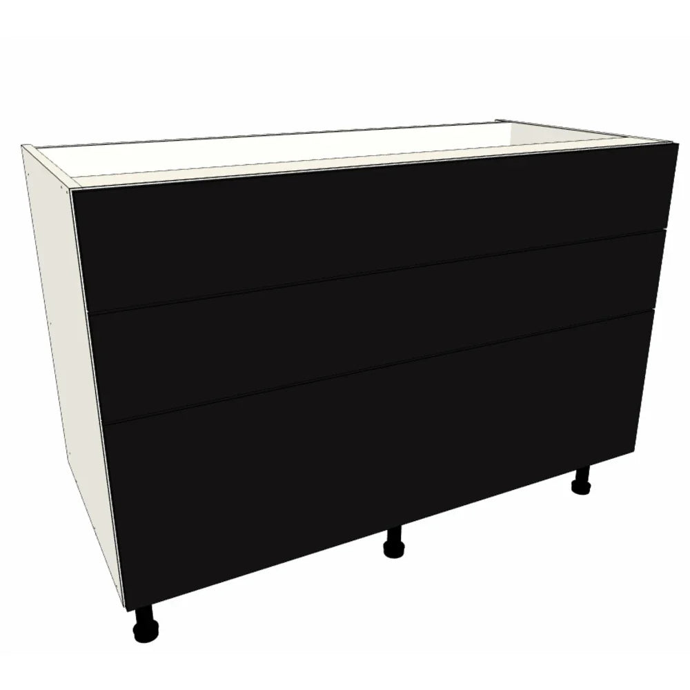 1200mm 3 Drawer Base Cabinet