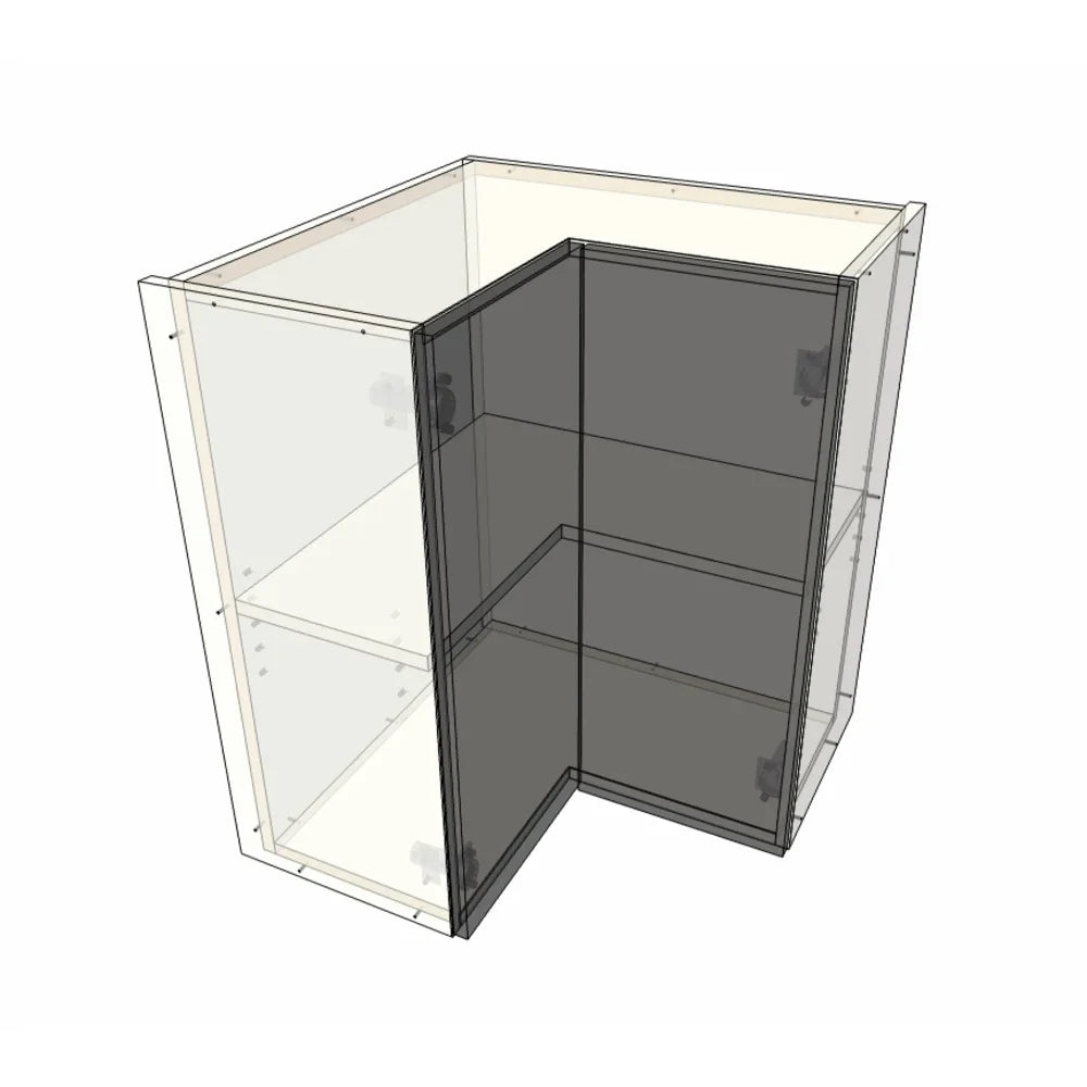 600mm L Corner Wall Cabinet