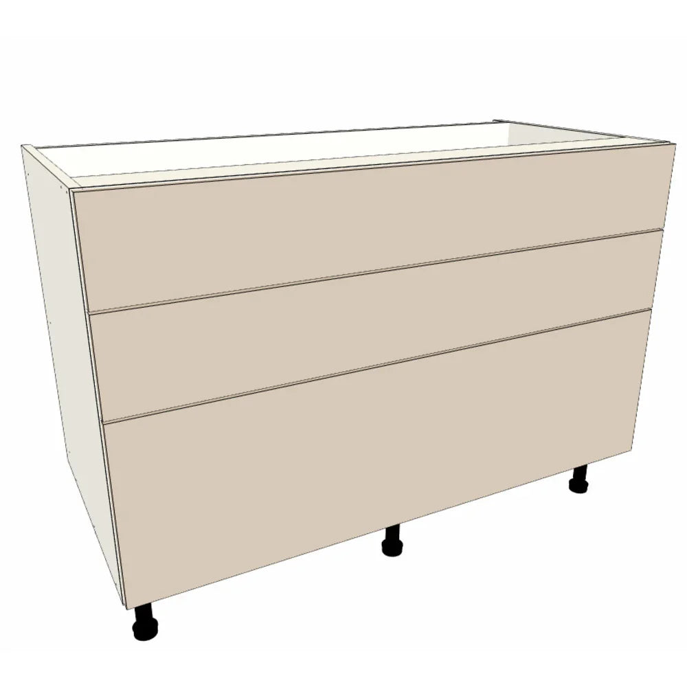 1200mm 3 Drawer Base Cabinet