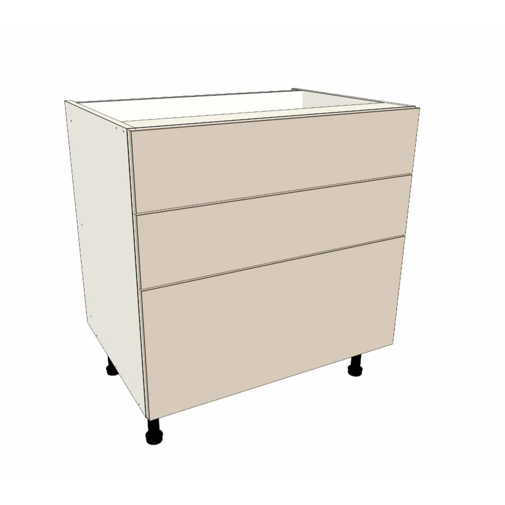 800mm 3 Drawer Base Cabinet