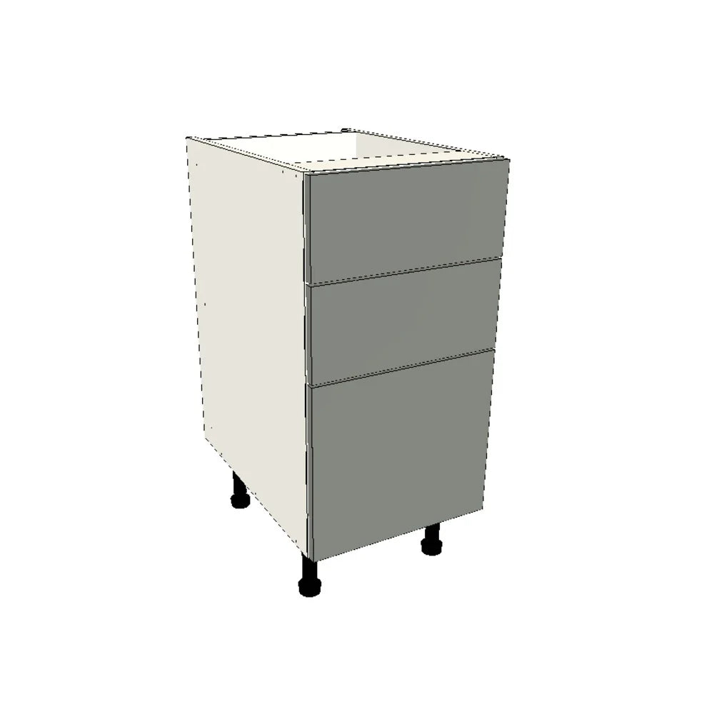 400mm 3 Drawer Base Cabinet
