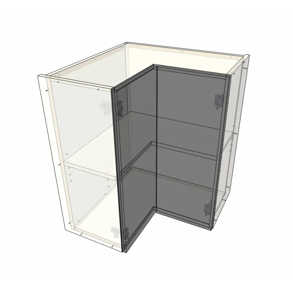 600mm L Corner Wall Cabinet