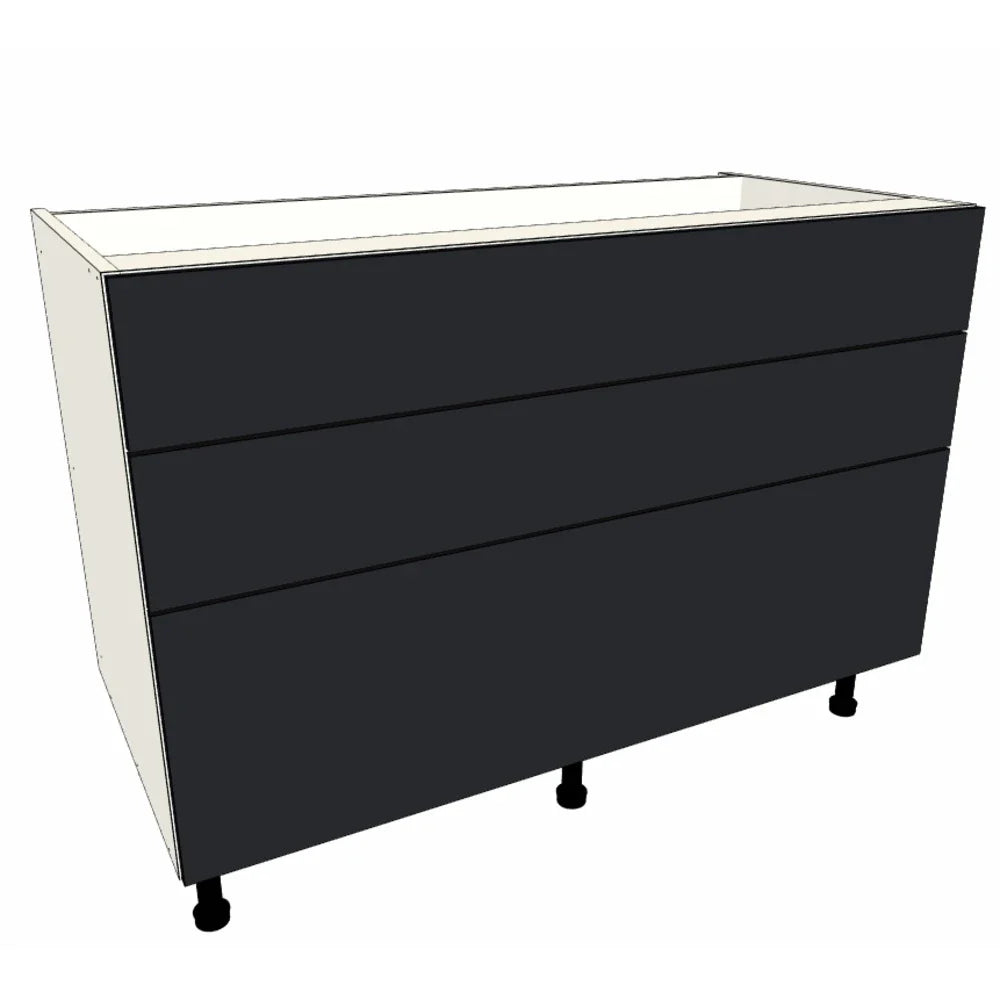 1200mm 3 Drawer Base Cabinet