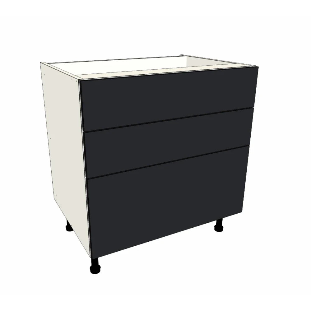 800mm 3 Drawer Base Cabinet
