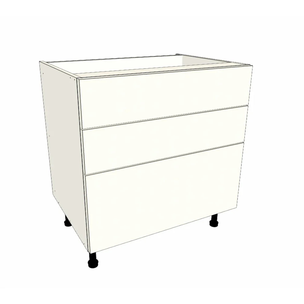800mm 3 Drawer Base Cabinet