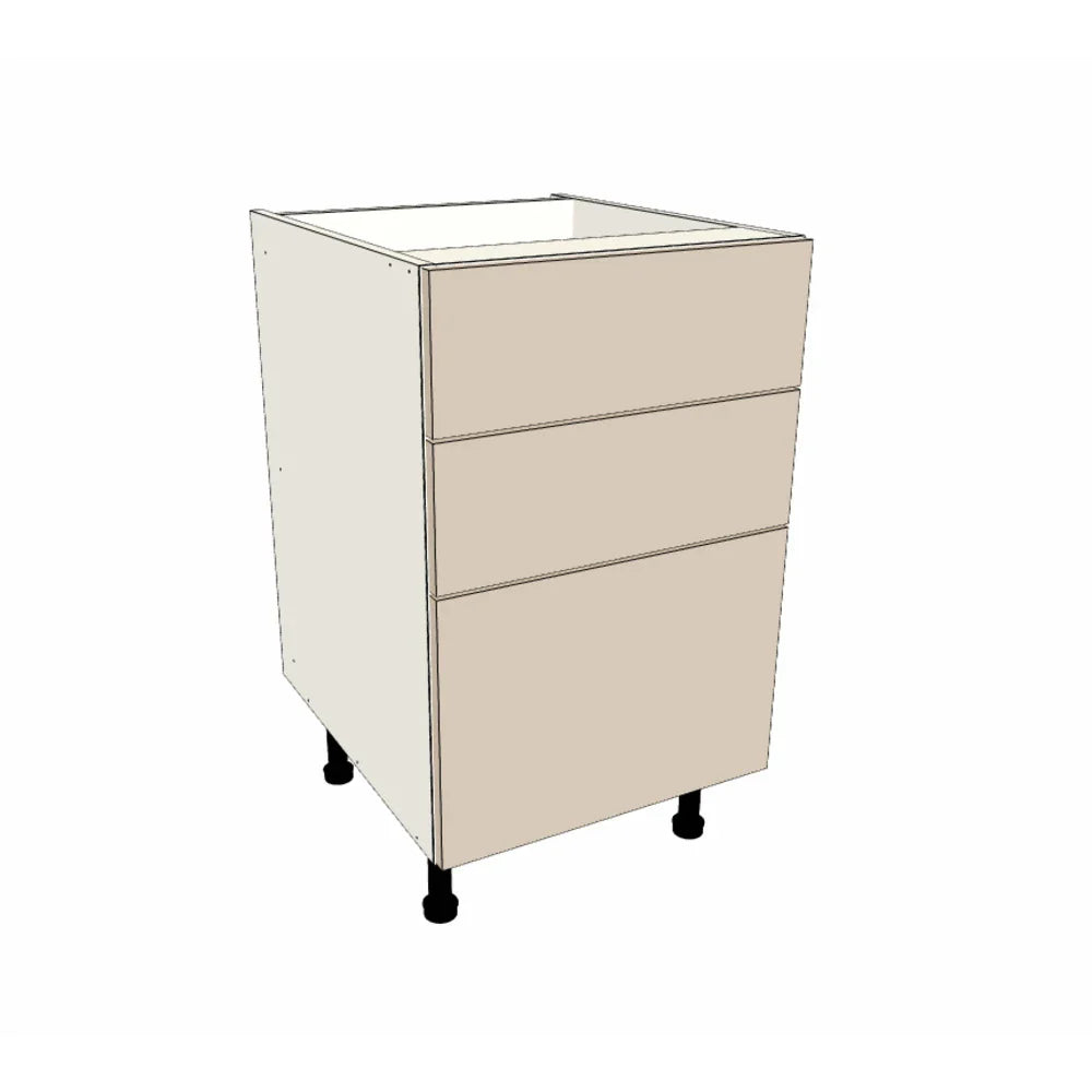 500mm 3 Drawer Base Cabinet