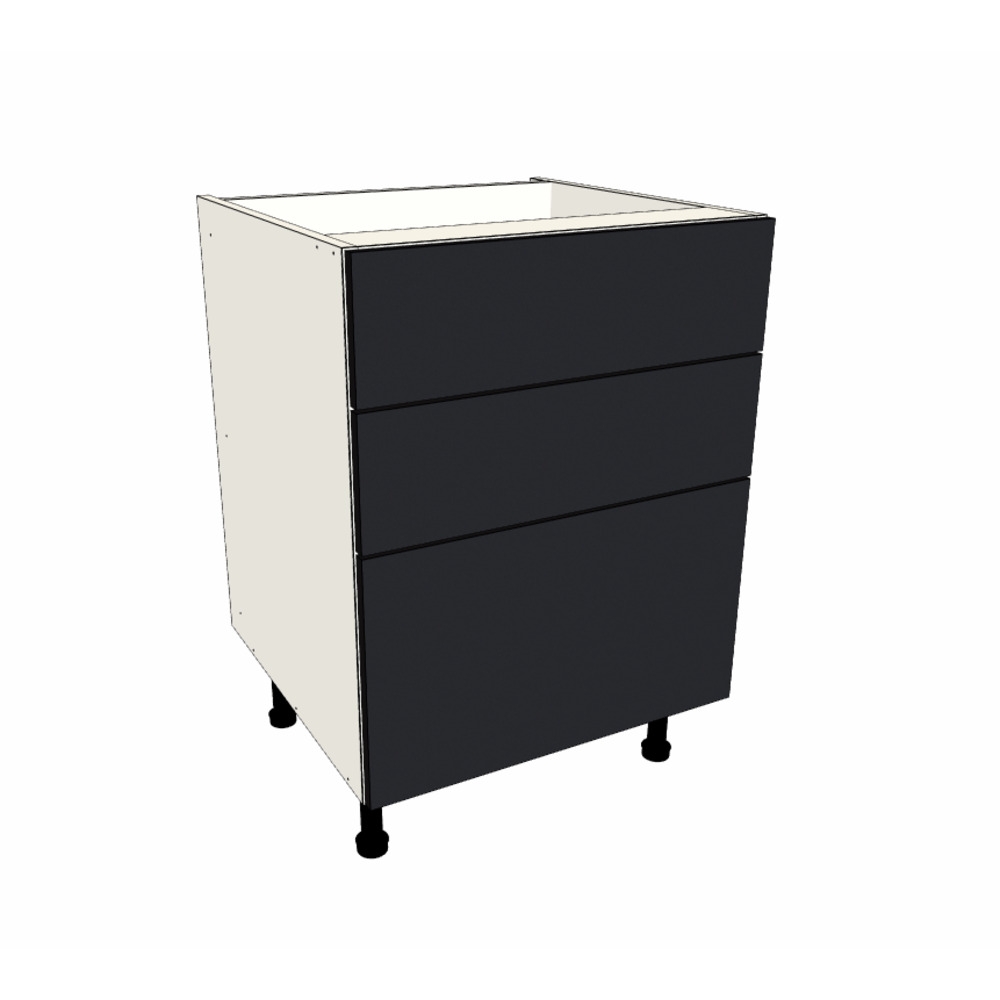 600mm 3 Drawer Base Cabinet