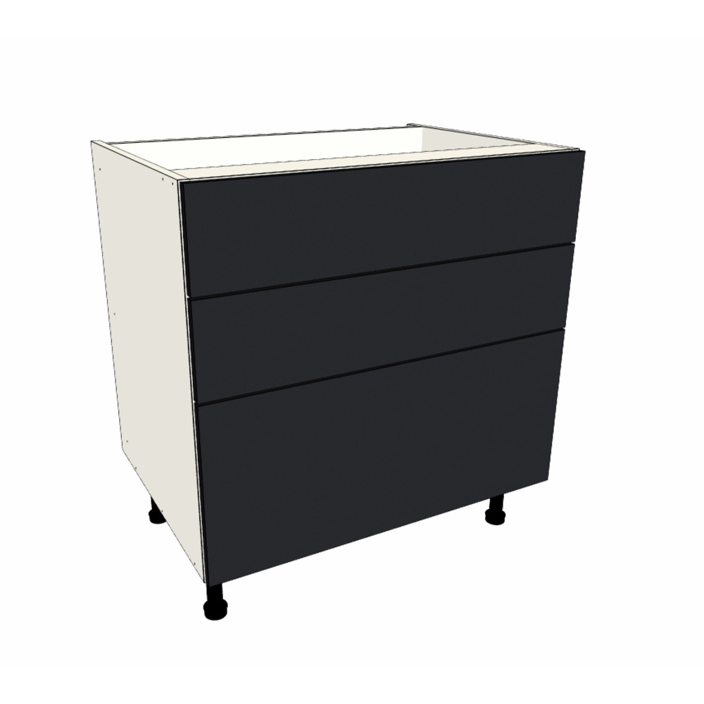 800mm 3 Drawer Base Cabinet