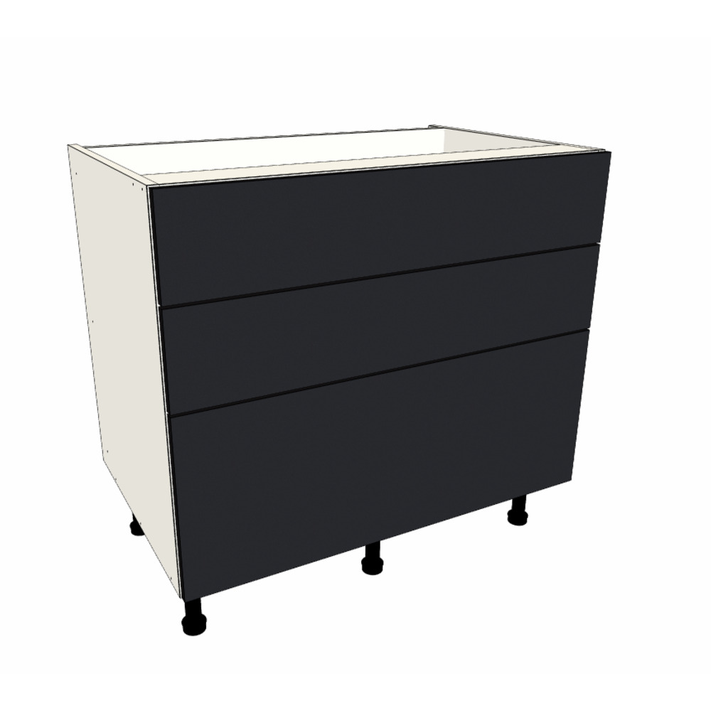 900mm 3 Drawer Base Cabinet