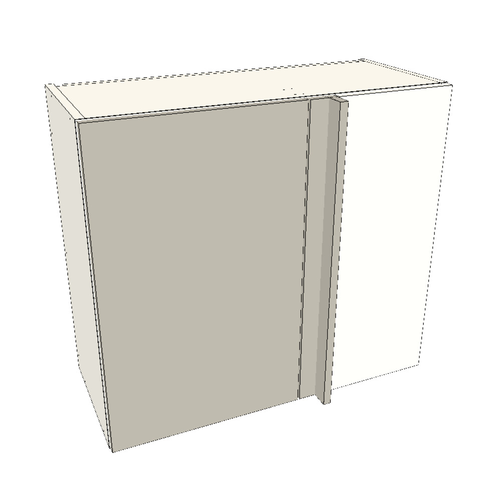900mm Wall Corner Cabinet
