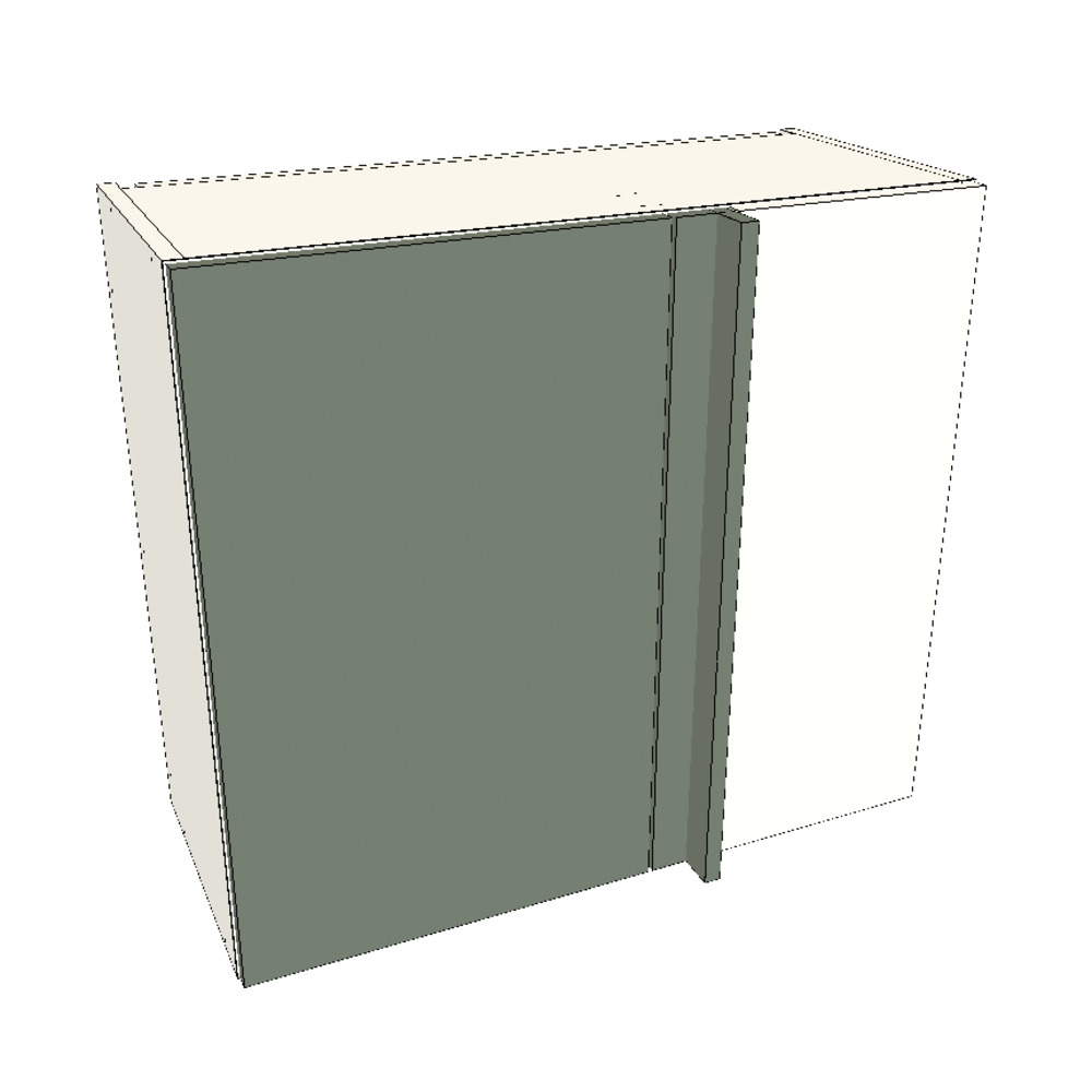 900mm Wall Corner Cabinet